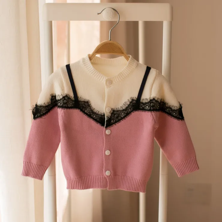 New Baby Girls Cardigan Spring Autumn High Quality Kids Lace Knitted Sweaters Long Sleeve Children Cute Sweater Jackets Clothes
New Baby Girls Cardigan Spring Autumn High Quality Kids Lace Knitted Sweaters Long Sleeve Children Cute Sweater Jackets Clothes