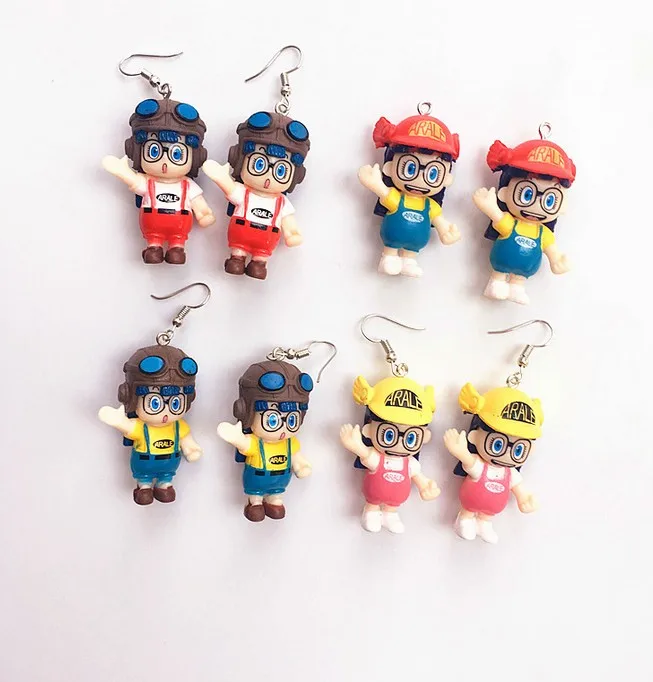 New Handmade Lovely Cartoon Doll Drop Earrings Anime Arale Funny Drop Earrings Cute Fashion Japanese Earrings for Young Girl
New Handmade Lovely Cartoon Doll Drop Earrings Anime Arale Funny Drop Earrings Cute Fashion Japanese Earrings for Young Girl