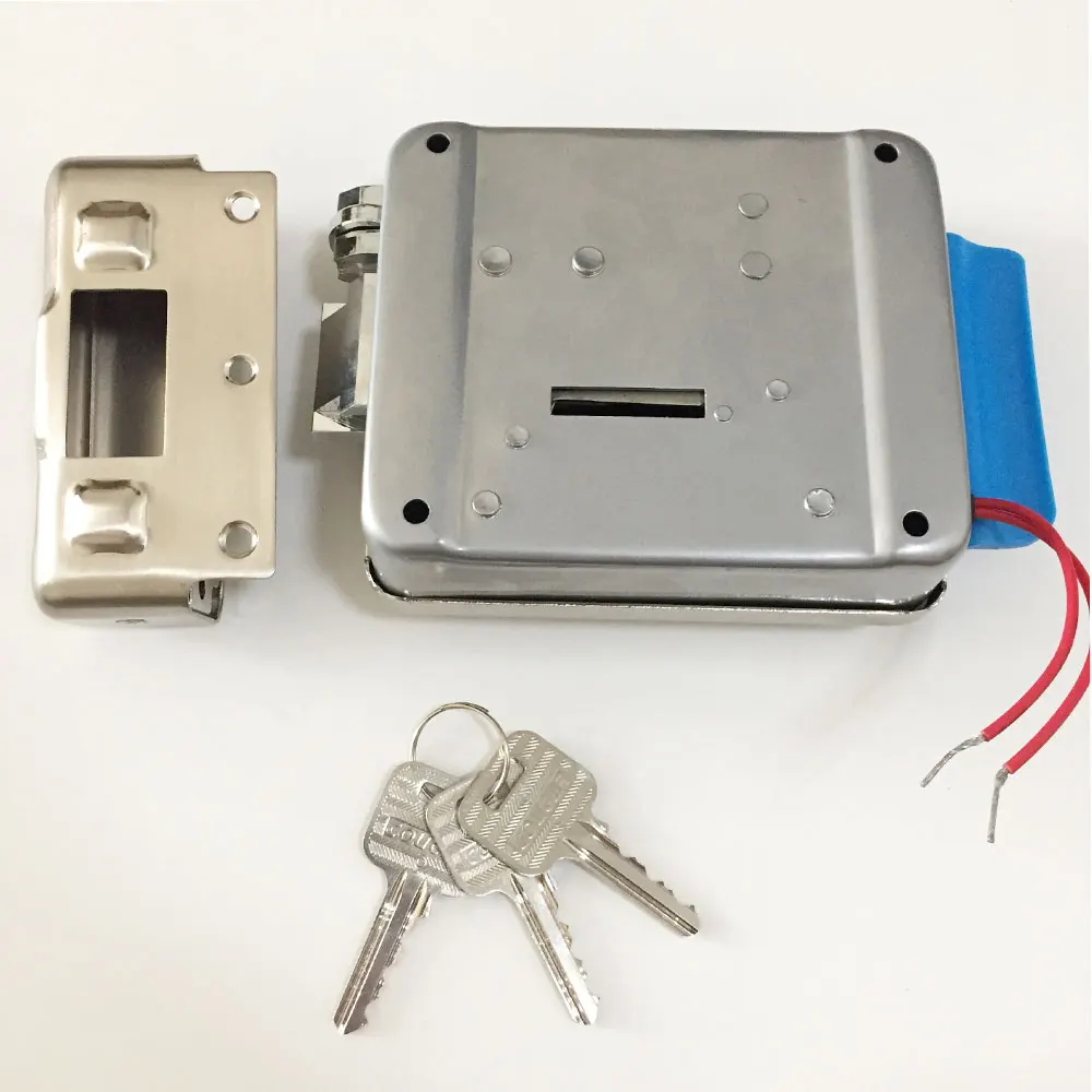 Serrure électrique serrure de porte électronique pour interphone vidéo sonnette système de contrôle d'accès de porte meilleur serrure de porte accès à distance à la sonnette 9