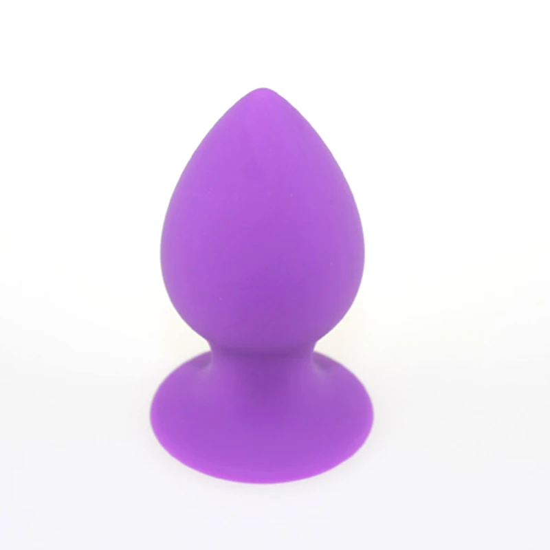 S/M/L Comfortable Silicone Anal Plug Suction Cup Big Butt Plug Anal Dilator Huge Anal Toys For Men Women Anus Adult Games