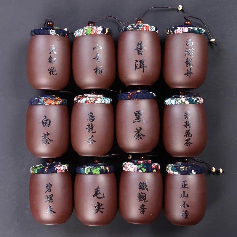 Tea Caddies Purple SandCeramic Kung Fu Tea set Tea jars Packing Box Pot for Home or Office Teawer G
Tea Caddies Purple SandCeramic Kung Fu Tea set Tea jars Packing Box Pot for Home or Office Teawer G