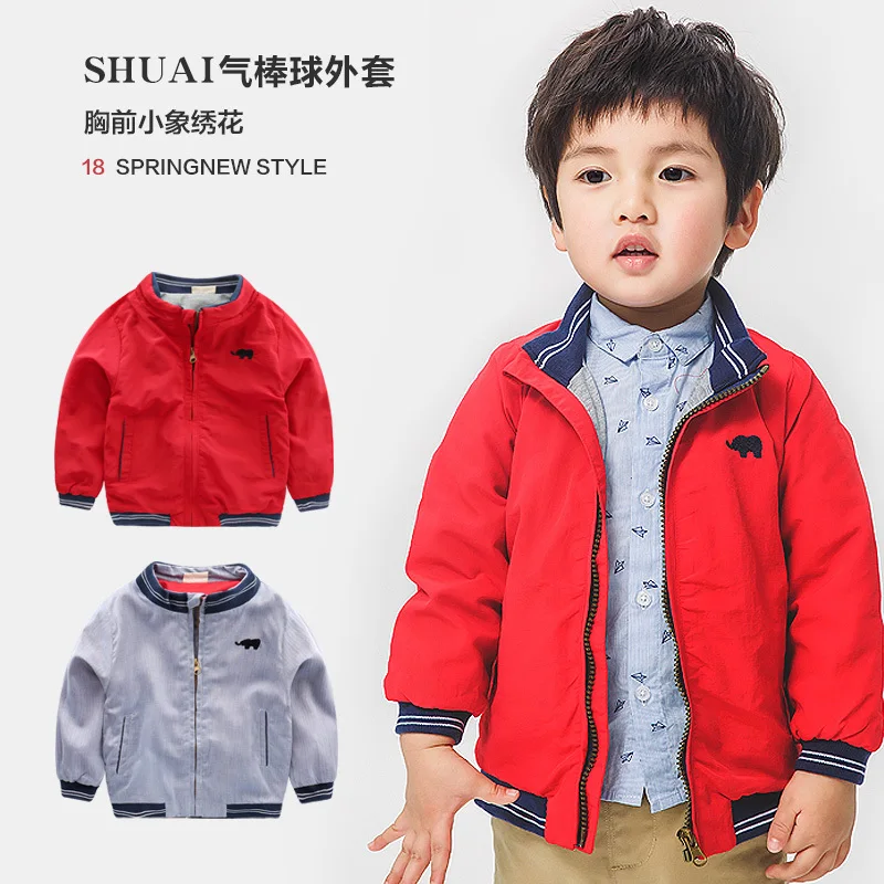 2019 Spring Autumn Jackets for Boy Coat Zipper Long Sleeves Jacket Boy's Windbreaker Jacket Kids Children Jacket 2-8T
2019 Spring Autumn Jackets for Boy Coat Zipper Long Sleeves Jacket Boy's Windbreaker Jacket Kids Children Jacket 2-8T