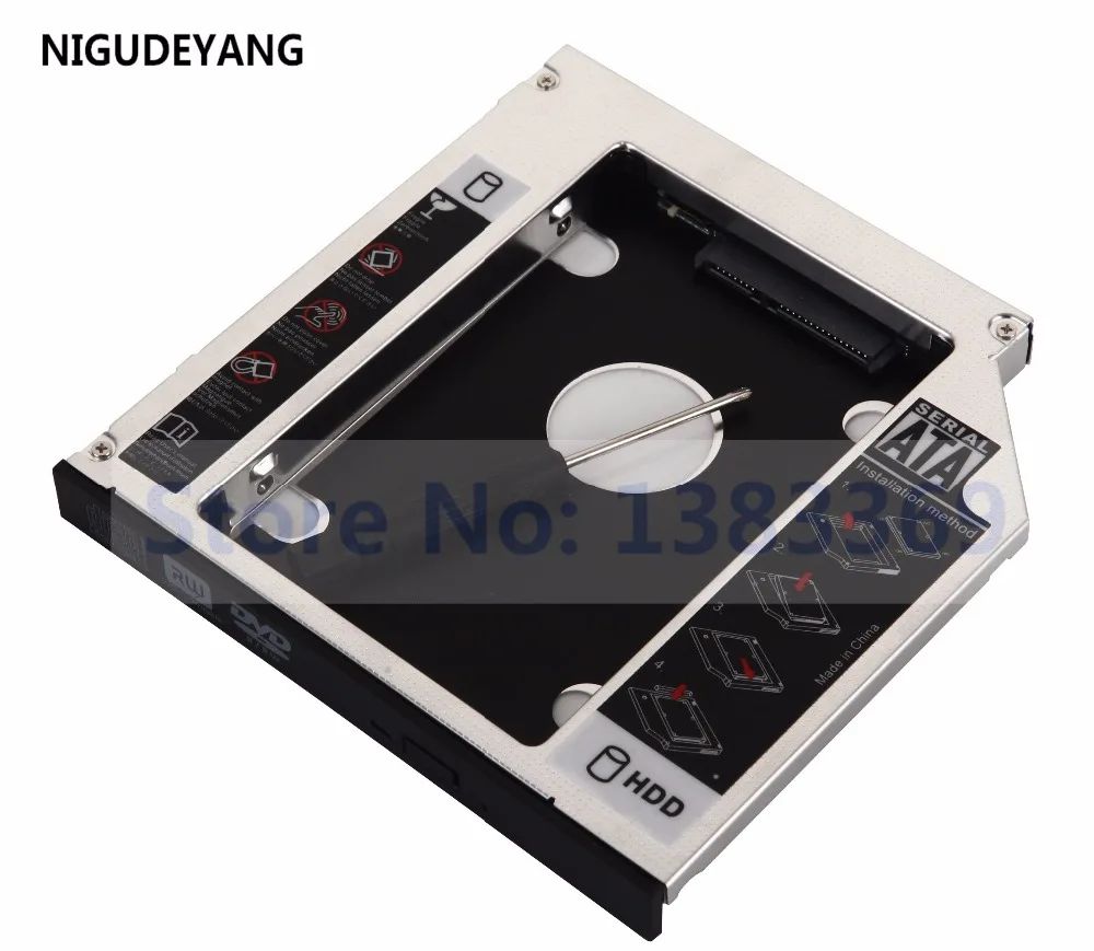 NIGUDEYANG 2nd HDD SSD Hard Drive Enclosure Case Caddy Adapter for Sony Vaio VPCF13A4E VPCEC3M1E VPCEB2M1E AD-7700H
NIGUDEYANG 2nd HDD SSD Hard Drive Enclosure Case Caddy Adapter for Sony Vaio VPCF13A4E VPCEC3M1E VPCEB2M1E AD-7700H