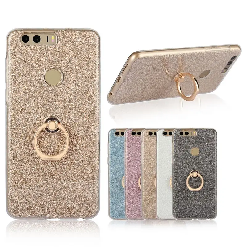 For Huawei Honor 8 Case 5.2 inch Transparent Soft TPU Case Glitter Metal Ring back cover For Huawei Honor 8 Case Funda
For Huawei Honor 8 Case 5.2 inch Transparent Soft TPU Case Glitter Metal Ring back cover For Huawei Honor 8 Case Funda
