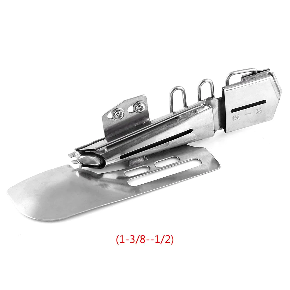 Flat Seamer Puller Binding Attachment Tape Metal Binder Silver Accessories For 3 Needle Industrial Sewing Machine Folder
Flat Seamer Puller Binding Attachment Tape Metal Binder Silver Accessories For 3 Needle Industrial Sewing Machine Folder