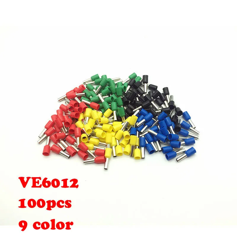 Free shipping 100pcs VE6012 connector electrical cable crimps ferrules tube type European insulated VE6012 pin
Free shipping 100pcs VE6012 connector electrical cable crimps ferrules tube type European insulated VE6012 pin