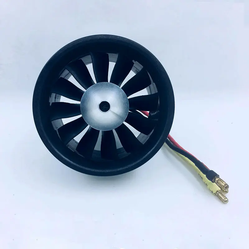 QX-Motor 64mm Ventilador canalizado de 12 palas con motor sin escobill QX-Motor 64mm Ventilador canalizado de 12 palas con motor sin escobill
