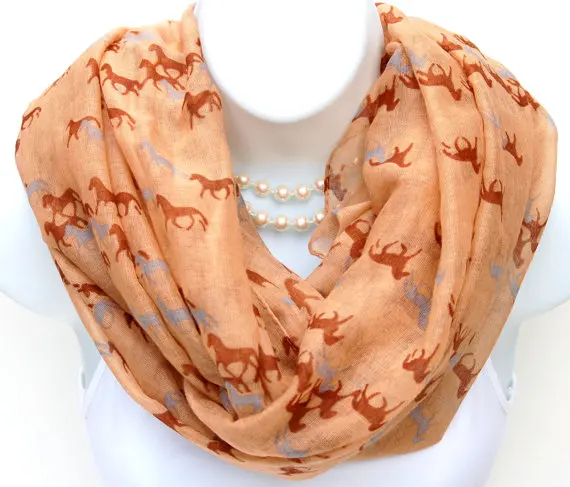 Horse Print Infinity Scarf Beige/Brown Circle Scarf. Infinity Scarves Horse Pattern Cowl Scarf
Horse Print Infinity Scarf Beige/Brown Circle Scarf. Infinity Scarves Horse Pattern Cowl Scarf