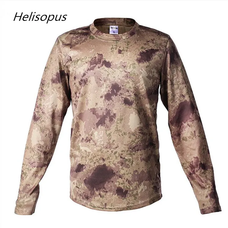 Helisopus Spring Man's T-shirt Long Sleeve Tactical Camouflage T-shirt Soldiers Combat Military Army T Shirt Camisa Quick Dry
Helisopus Spring Man's T-shirt Long Sleeve Tactical Camouflage T-shirt Soldiers Combat Military Army T Shirt Camisa Quick Dry