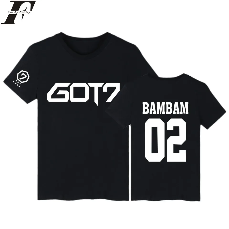 GOT7 Kpop BAMBAM T-shirt Men and Women summer GOT7 Kpop BAMBAM t shirt homme t shirt hip hop GOT7 Kpop BAMBAM T-shirts clothing
GOT7 Kpop BAMBAM T-shirt Men and Women summer GOT7 Kpop BAMBAM t shirt homme t shirt hip hop GOT7 Kpop BAMBAM T-shirts clothing