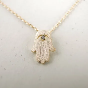 Wholesale Gold Silver Rose Gold Of Hamsa Fatima Hand With Bright Eyes Pendant Link Chain Necklace Female Free Shipping
Wholesale Gold Silver Rose Gold Of Hamsa Fatima Hand With Bright Eyes Pendant Link Chain Necklace Female Free Shipping