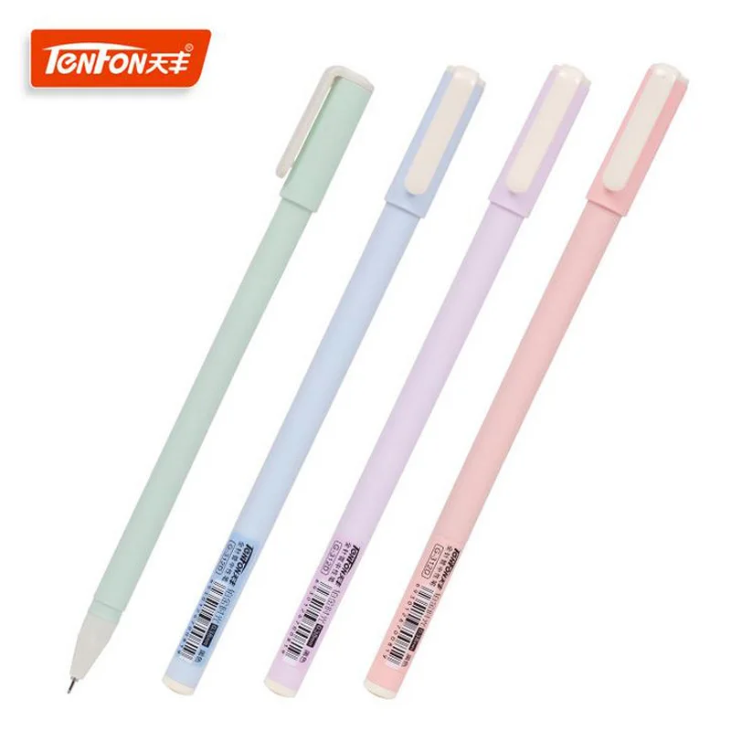 4pcs TENFON Frsted Thin Rod Sign Pens 0.38mm black and blue ink gel Pen for office & School Supplies Korean Stationery 312D
4pcs TENFON Frsted Thin Rod Sign Pens 0.38mm black and blue ink gel Pen for office & School Supplies Korean Stationery 312D
