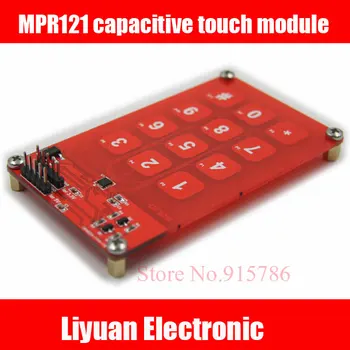 2pcs MPR121 capacitive touch module / 3X4 12 key touch board / MPR121 touch sensors
2pcs MPR121 capacitive touch module / 3X4 12 key touch board / MPR121 touch sensors