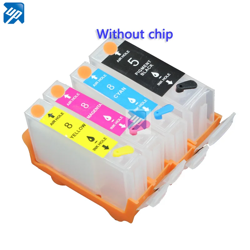 4pcs without chip For CANON IX4000 IX5000 IP3300 IP3500 MP510 MP520 MX700 refillable ink cartridge PGI-5 CLI-8 C/M/Y
4pcs without chip For CANON IX4000 IX5000 IP3300 IP3500 MP510 MP520 MX700 refillable ink cartridge PGI-5 CLI-8 C/M/Y