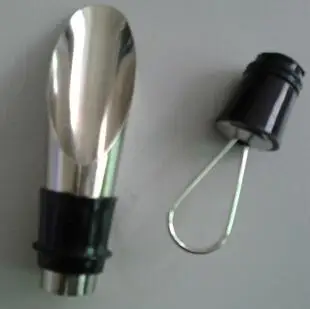 1Pcs Stainless Steel Wine Pourers Wine Stoppers Wine Funnel Bottle Pourer Dumping Plug Bar Tools R 7.5cm x 2cm.
1Pcs Stainless Steel Wine Pourers Wine Stoppers Wine Funnel Bottle Pourer Dumping Plug Bar Tools R 7.5cm x 2cm.