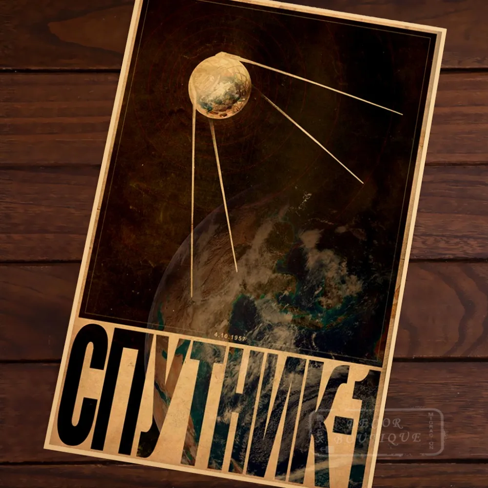 Earth Moon Satellite To Detect Soviet Union Vintage Poster propaganda Retro Decorative Wall Canvas Stickers Posters Bar Home Dec
Earth Moon Satellite To Detect Soviet Union Vintage Poster propaganda Retro Decorative Wall Canvas Stickers Posters Bar Home Dec