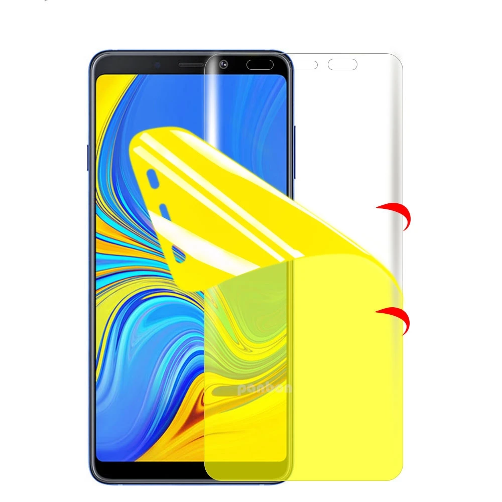 7D Full Cover Hydrogel Protective Film for Samsung Galaxy A9 A9s A8s A8 Plus A7 A6 Plus A6s Screen Protector (Not Glass)
7D Full Cover Hydrogel Protective Film for Samsung Galaxy A9 A9s A8s A8 Plus A7 A6 Plus A6s Screen Protector (Not Glass)