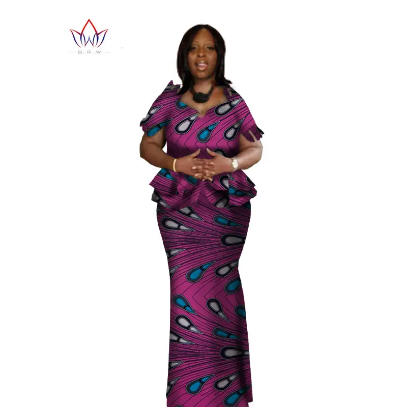 2019 Spring Women Clothing Brand African Vestido 6XL Wax traditional african clothing 2 pieces for Women Skirt Set BRW WY4246
2019 Spring Women Clothing Brand African Vestido 6XL Wax traditional african clothing 2 pieces for Women Skirt Set BRW WY4246