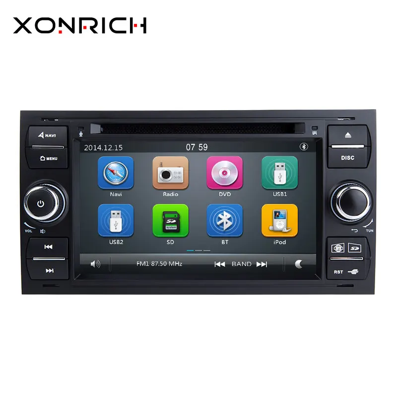 2 din Car DVD Player Multimedia For Ford Fiesta Ford Focus 2 Mondeo 4 C-Max S-Max Fusion Transit Kuga AutoRadio GPS Navigation
2 din Car DVD Player Multimedia For Ford Fiesta Ford Focus 2 Mondeo 4 C-Max S-Max Fusion Transit Kuga AutoRadio GPS Navigation