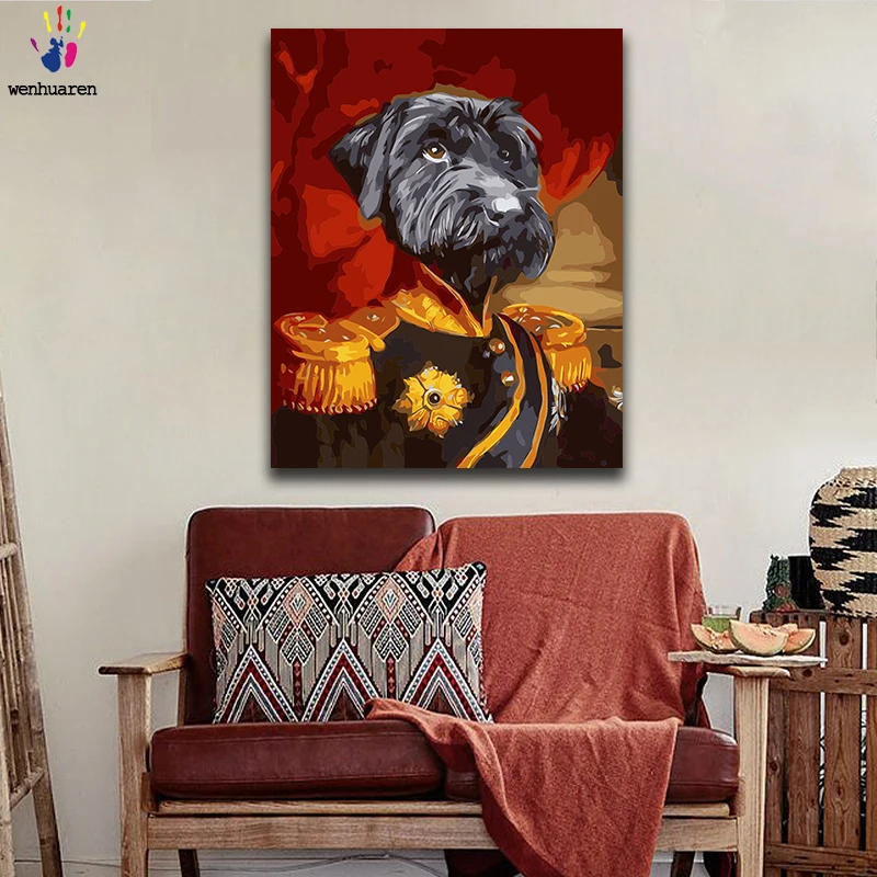 Diy paint by numbers pictures painting by numbers with kits dog schnauzer Bedroom decorative hanging painting gift Handmade
Diy paint by numbers pictures painting by numbers with kits dog schnauzer Bedroom decorative hanging painting gift Handmade