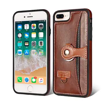 Retro Leather For Iphone 8 7 6 Plus Case Multi -Funtion Card Holder Stand Cover For Apple Iphone 6 7 8 Plus Shockproof Back Case
Retro Leather For Iphone 8 7 6 Plus Case Multi -Funtion Card Holder Stand Cover For Apple Iphone 6 7 8 Plus Shockproof Back Case