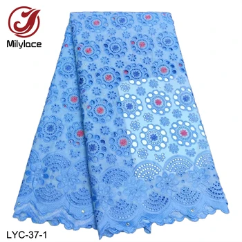High Quality Cotton Lace Fabric 2019 Latest Hollow Out Swiss Voile African Stones Swiss Voile Lace for Dress LYC-37
High Quality Cotton Lace Fabric 2019 Latest Hollow Out Swiss Voile African Stones Swiss Voile Lace for Dress LYC-37
