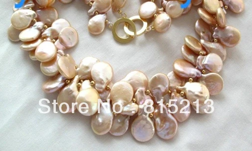 ddh00945 Luster Double Pink Butterfly Coin Freshwater Pearl Necklace can choose 
ddh00945 Luster Double Pink Butterfly Coin Freshwater Pearl Necklace can choose