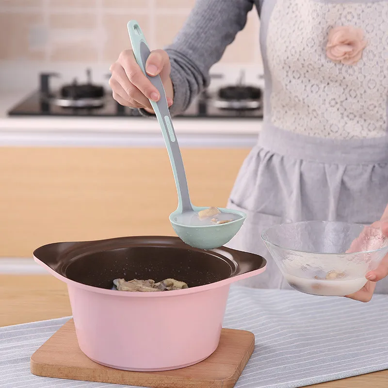 New Arrival Non-stick Pot High Temperature Nylon Shovel Silicone Kitchen Home Cooking Shovel Soup Spoon Kitchen Tool Accessories
New Arrival Non-stick Pot High Temperature Nylon Shovel Silicone Kitchen Home Cooking Shovel Soup Spoon Kitchen Tool Accessories