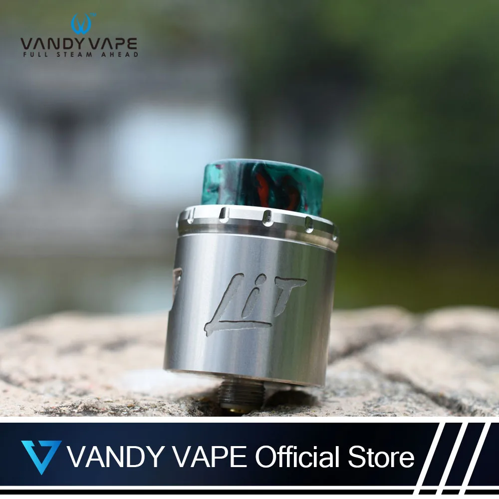 Vandyvape Lit RDA Atomizer Accessories Vaper Rebuild dripping Tank For 510 Pin Box Mod Electronic Cigarette
Vandyvape Lit RDA Atomizer Accessories Vaper Rebuild dripping Tank For 510 Pin Box Mod Electronic Cigarette