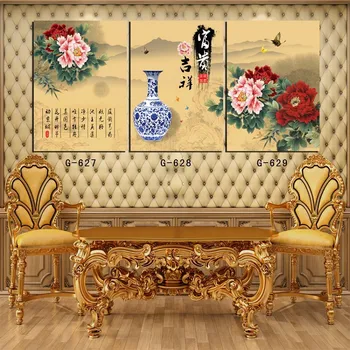 2016 New Traditional Chinese Flower Cuadros Decoracion Painitng 3 Piece Canvas Wall Art Blue And White Porcelain Oil Paintings
2016 New Traditional Chinese Flower Cuadros Decoracion Painitng 3 Piece Canvas Wall Art Blue And White Porcelain Oil Paintings
