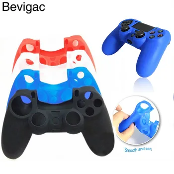Bevigac Silicone Protective Skin Cover Case Shell for Sony Playstation Controller PS4 Play Station DS4 PS 4 Game Gamepad 
Bevigac Silicone Protective Skin Cover Case Shell for Sony Playstation Controller PS4 Play Station DS4 PS 4 Game Gamepad