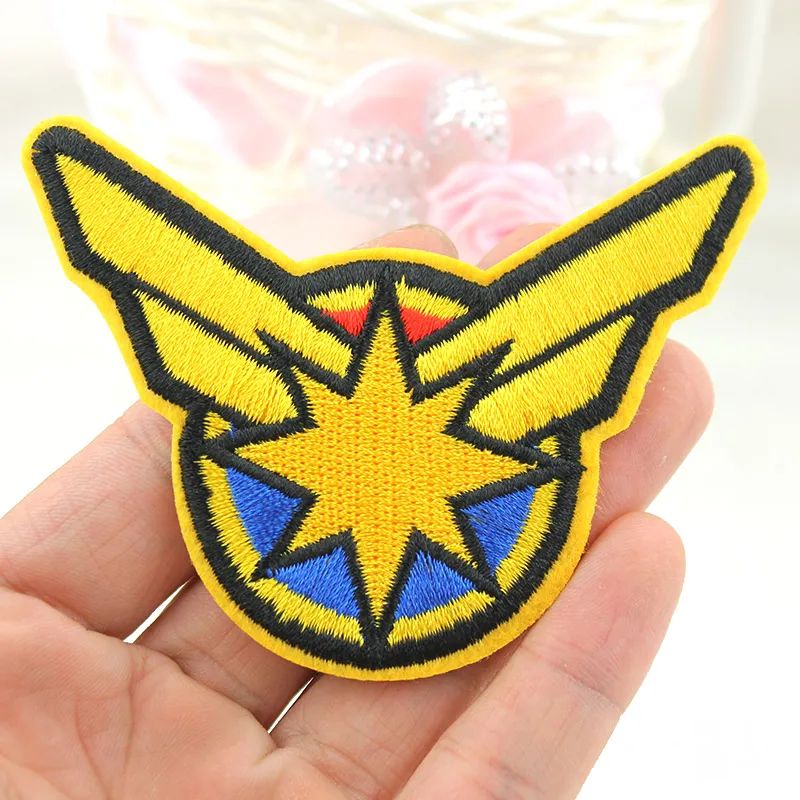 Cartoon Captain Marvel Full Embroidery Iron on Patches for clothing DIY Boy Badges Stickers Appliques wholesale
Cartoon Captain Marvel Full Embroidery Iron on Patches for clothing DIY Boy Badges Stickers Appliques wholesale