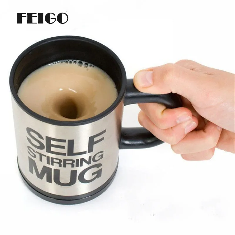 FEIGO 400Ml Mug Automatic Electric Lazy Self Stirring Mugs Automatic Coffee Milk Mixing Mug Smart Stainless Steel Mix Cups F300
FEIGO 400Ml Mug Automatic Electric Lazy Self Stirring Mugs Automatic Coffee Milk Mixing Mug Smart Stainless Steel Mix Cups F300