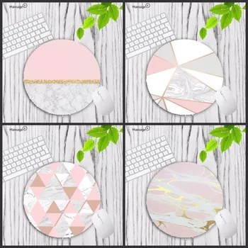 Mairuige Design Modern Faux Gold Glitter Marble Unique Desktop Pad Mousepads Computer Animation Round Mouse Mat Round Mice Pad
Mairuige Design Modern Faux Gold Glitter Marble Unique Desktop Pad Mousepads Computer Animation Round Mouse Mat Round Mice Pad