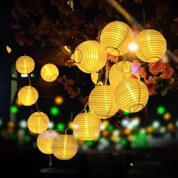 5M/6.5M Solar LED Lanterns String Lights Waterproof Outdoor Decorative LED String Lights for Garden Party Christmas Halloween
5M/6.5M Solar LED Lanterns String Lights Waterproof Outdoor Decorative LED String Lights for Garden Party Christmas Halloween