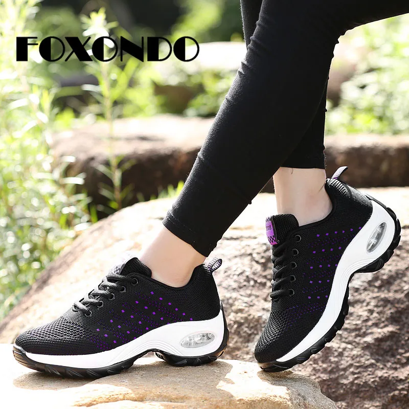 FOXONDO 2019 Spring Women Sneakers Flats Shoes Mesh Nonslip Rubber Sole Lace up Tenis Feminino Platform Shoes Sneakers Woman
FOXONDO 2019 Spring Women Sneakers Flats Shoes Mesh Nonslip Rubber Sole Lace up Tenis Feminino Platform Shoes Sneakers Woman