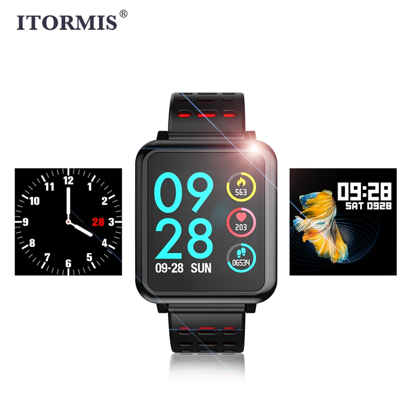 ITORMIS Bluetooth Smart Watch Smartwatch Wristband Fitness Bracelet with Heart Rate Activity Tracker Waterproof for Men Women
ITORMIS Bluetooth Smart Watch Smartwatch Wristband Fitness Bracelet with Heart Rate Activity Tracker Waterproof for Men Women