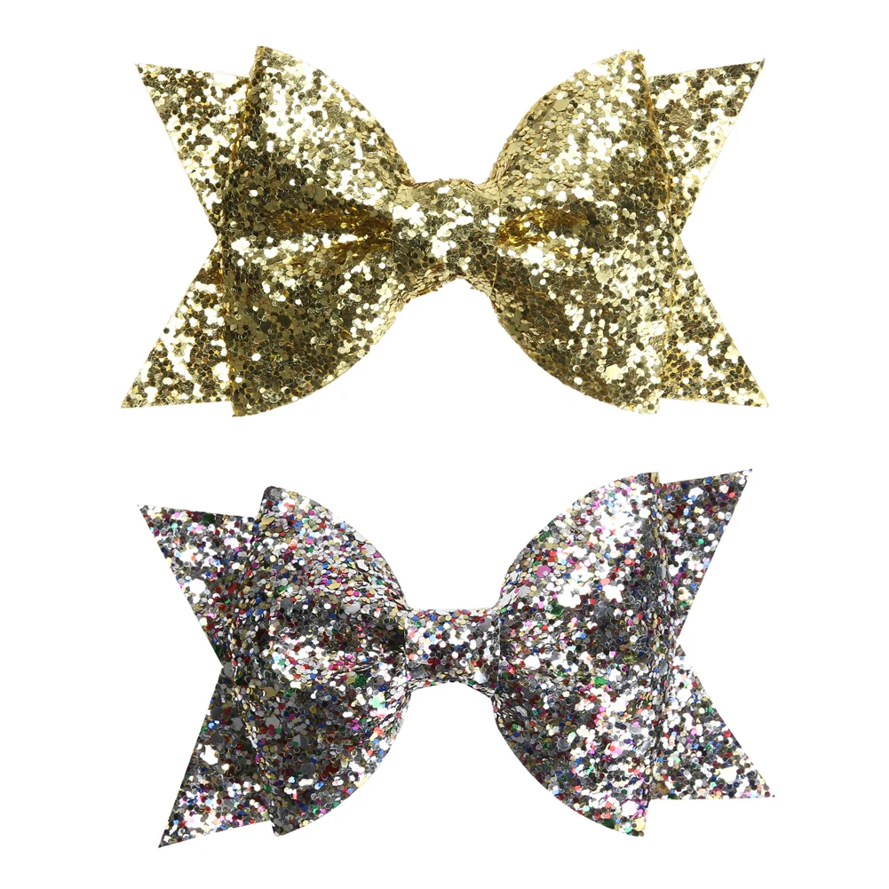 Baby Girls Hair Clip Kids Children Beautiful Bowknot Metal + Cloth Hair Clip Girls Glitter Sequins Hair Clamp Silvery/Golden
Baby Girls Hair Clip Kids Children Beautiful Bowknot Metal + Cloth Hair Clip Girls Glitter Sequins Hair Clamp Silvery/Golden