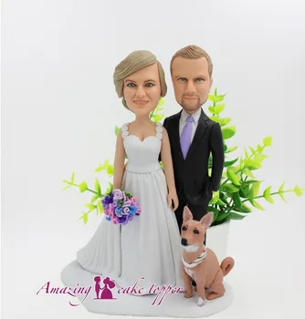 2019 AMAZING CAKE TOPPER Elegant and charming wedding dress pet dog Toys Custom Polymer Clay Figure From Pictures
2019 AMAZING CAKE TOPPER Elegant and charming wedding dress pet dog Toys Custom Polymer Clay Figure From Pictures
