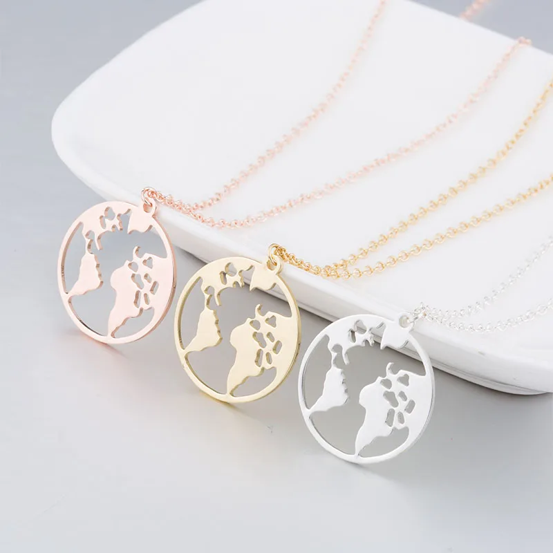 World Map Pendant Necklace for Women Men You are in my world Choker Minimalist Jewelry
World Map Pendant Necklace for Women Men You are in my world Choker Minimalist Jewelry
