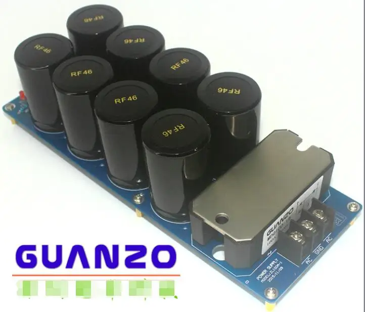 HIFI 10000uF NOVER PSU KIT 100A large current High Power Amplifier Positive and negative dual power Rectifier Power Kit
HIFI 10000uF NOVER PSU KIT 100A large current High Power Amplifier Positive and negative dual power Rectifier Power Kit