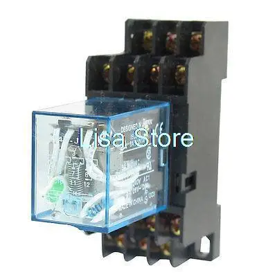 DC 24V Катушка зеленый светодиодный индикатор реле питания din-рейка 14 Pin + база
DC 24V Катушка зеленый светодиодный индикатор реле питания din-рейка 14 Pin + база
