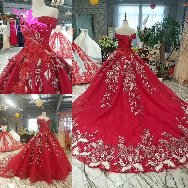 AIJINGYU Marriage Wear Dresses Clothes Illusion Tulle Gown Gowns Wedding Dress With Butterfly
AIJINGYU Marriage Wear Dresses Clothes Illusion Tulle Gown Gowns Wedding Dress With Butterfly