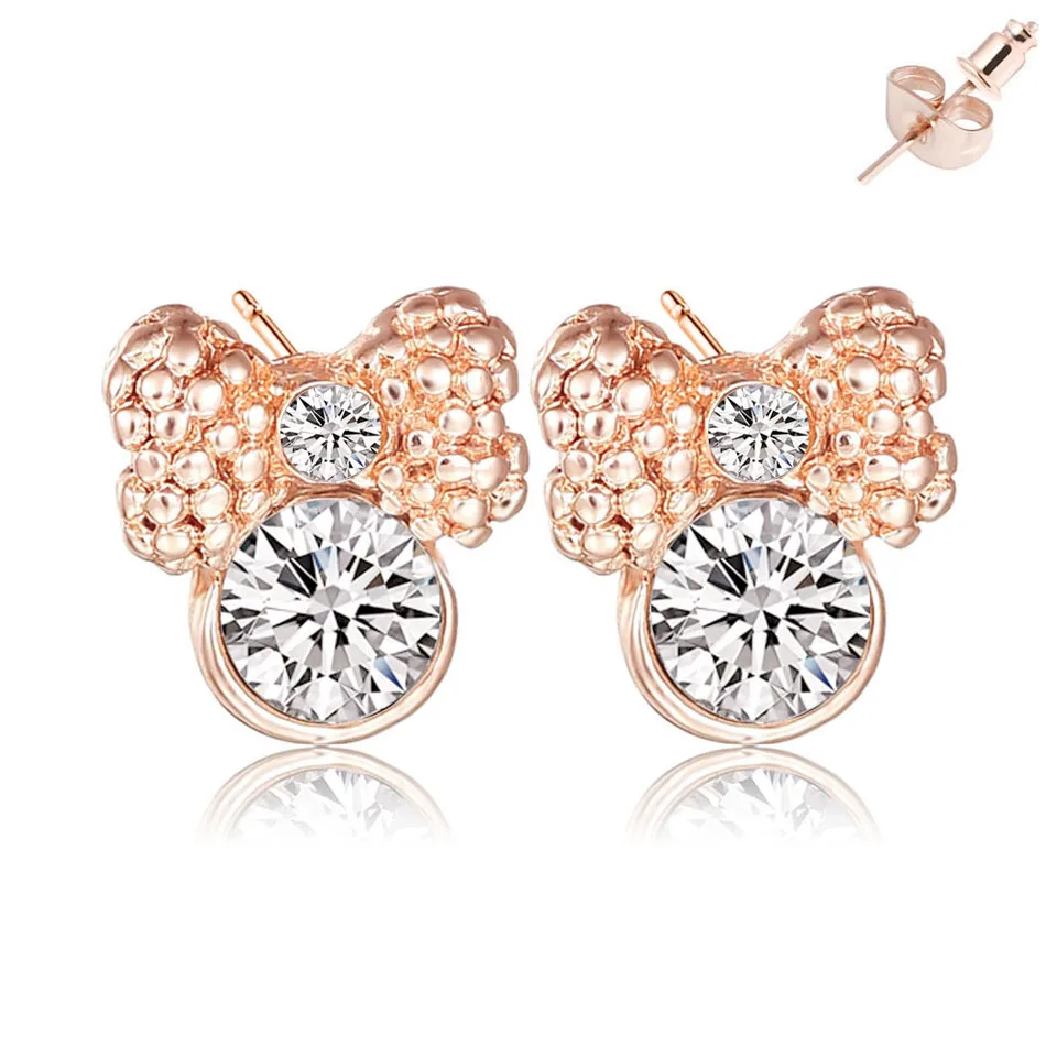 Bohemian Rose Gold Metal Alloy Fashion Bow Earrings Ladies Simple Fashion New Earrings Female Jewelry 2019 Ladies New Year Gift
Bohemian Rose Gold Metal Alloy Fashion Bow Earrings Ladies Simple Fashion New Earrings Female Jewelry 2019 Ladies New Year Gift