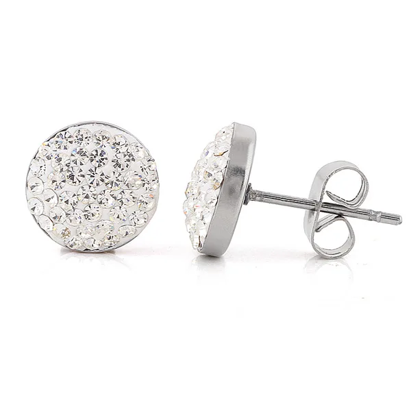 free shipping Monla Fashion Jewelry 316L Stainless Steel Shamballa Crystal Earrings Retail and Wholesale
free shipping Monla Fashion Jewelry 316L Stainless Steel Shamballa Crystal Earrings Retail and Wholesale