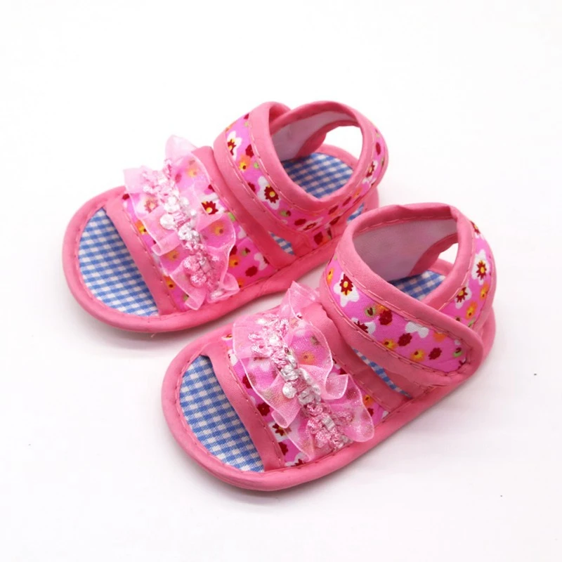 Newborn Baby Girl Shoes Breathable Floral Pattern Anti-Slip Shoes With Lace Toddler Soft Soled First Walkers Summer Shoe
Newborn Baby Girl Shoes Breathable Floral Pattern Anti-Slip Shoes With Lace Toddler Soft Soled First Walkers Summer Shoe