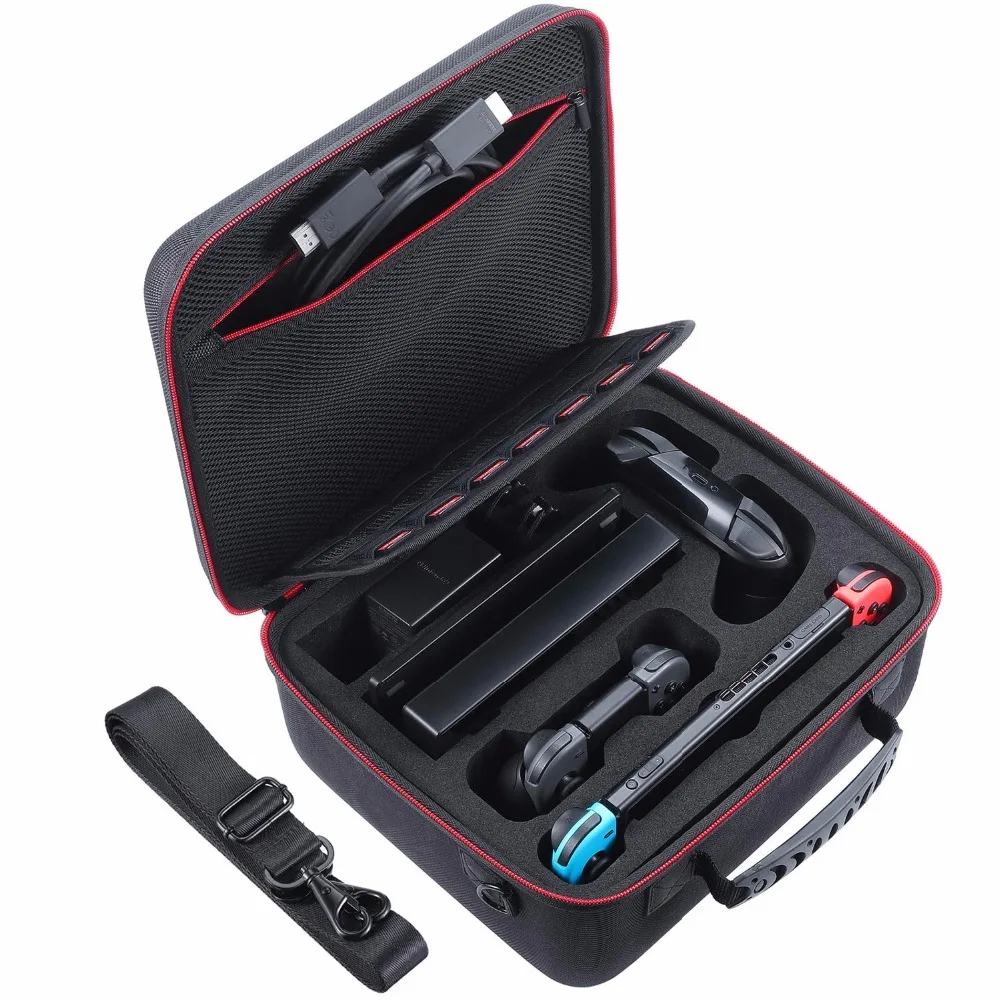 Hard Carrying Case Bag Compatible with Nintendo Switch System, Travel Case Fit Switch Pro Controller
Hard Carrying Case Bag Compatible with Nintendo Switch System, Travel Case Fit Switch Pro Controller