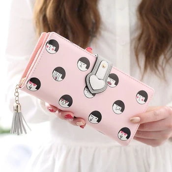 New Fashion Cute Cartoon Print Women Long Leather Card Purse And Wallets 2018 Elegant Zipper Female Wallets For Credit Card
New Fashion Cute Cartoon Print Women Long Leather Card Purse And Wallets 2018 Elegant Zipper Female Wallets For Credit Card