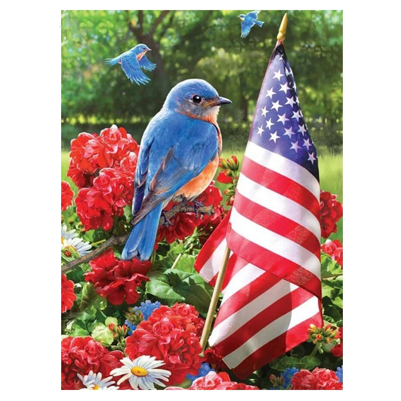 5D DIY Square Diamond Painting Flag with Bird Mosaic Pattern Handmade Cross Stitch Diamond Embroidery Home Decoration F360
5D DIY Square Diamond Painting Flag with Bird Mosaic Pattern Handmade Cross Stitch Diamond Embroidery Home Decoration F360