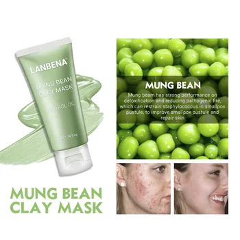 Facial Mask Mud Bamboo Charcoal+Mung Bean Clay/Blueberry/Rose Cleaning Remove Grease Shrinks Pores Nourishing Skin Care
Facial Mask Mud Bamboo Charcoal+Mung Bean Clay/Blueberry/Rose Cleaning Remove Grease Shrinks Pores Nourishing Skin Care